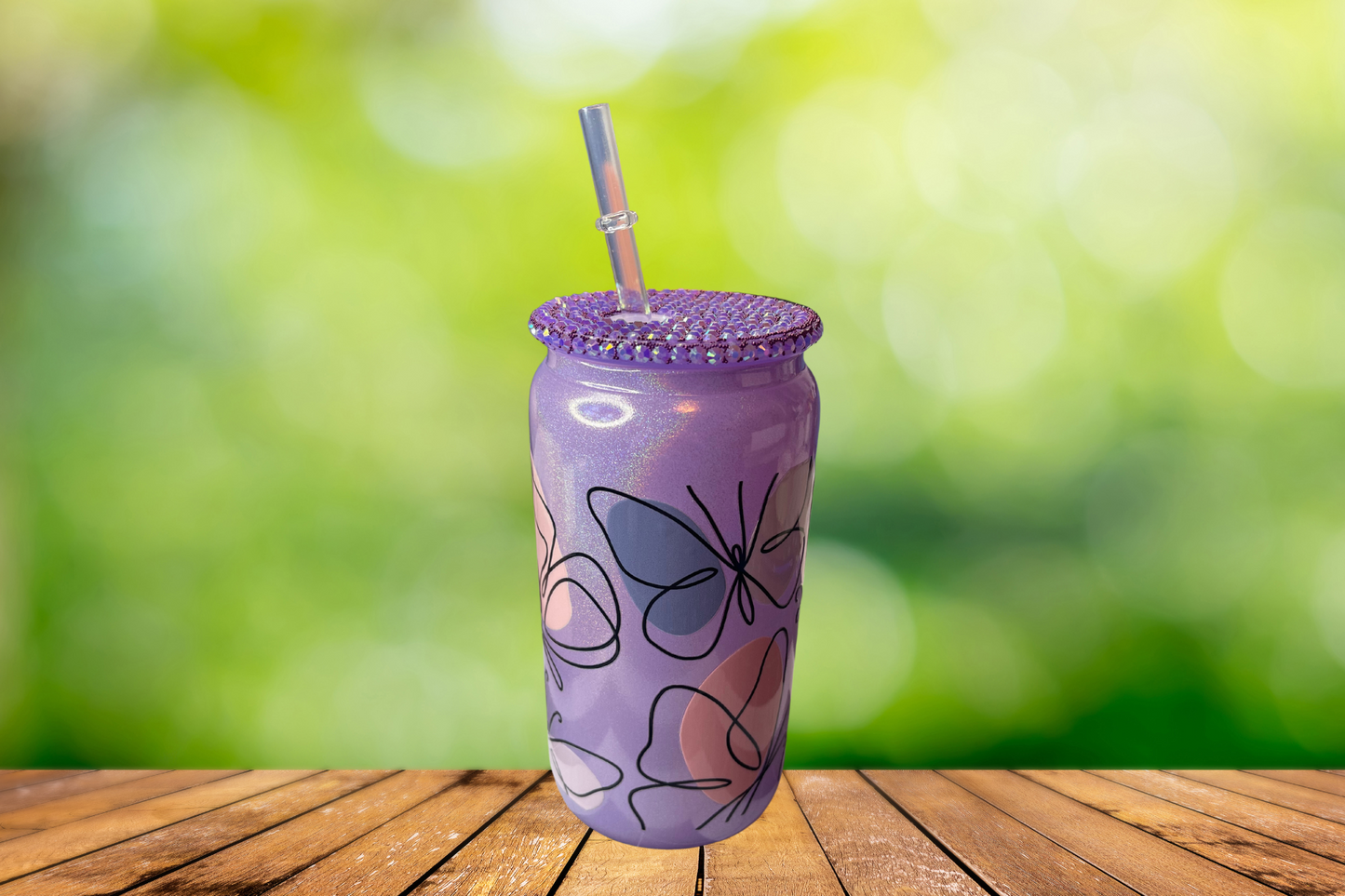 Mariposa GLASS CUP 16oz