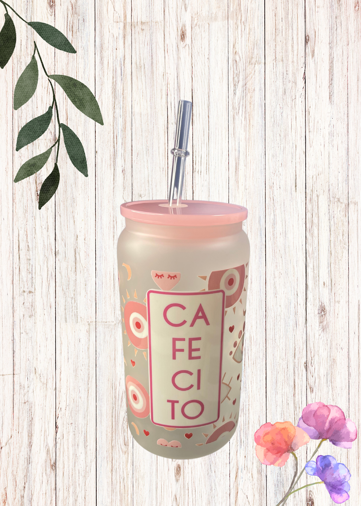 CAFECITO GLASS CUP 16oz