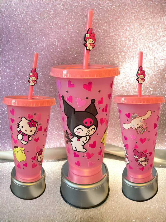 VASOS 24oz KITTY